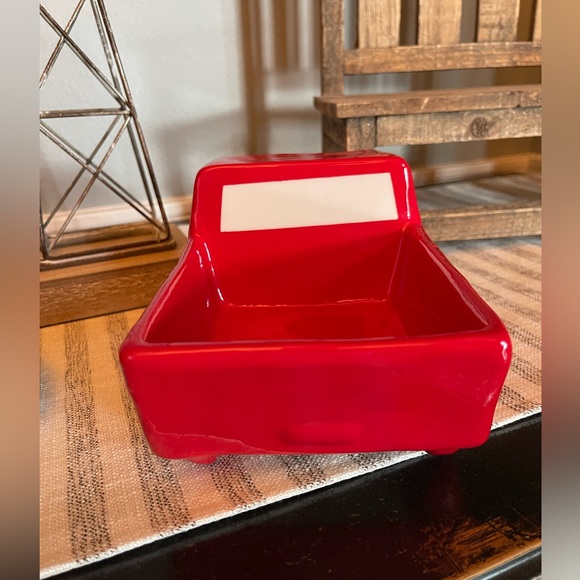 New - Rae Dunn Red Christmas Truck - MERRY - Picture 4 of 7